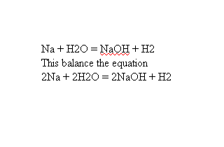 Cách thức phân tích phương trình hóa học Na + H2O → NaOH + H2