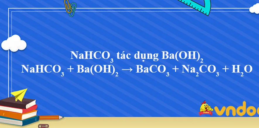 bahco32 naoh → baco3 na2co3 h2o