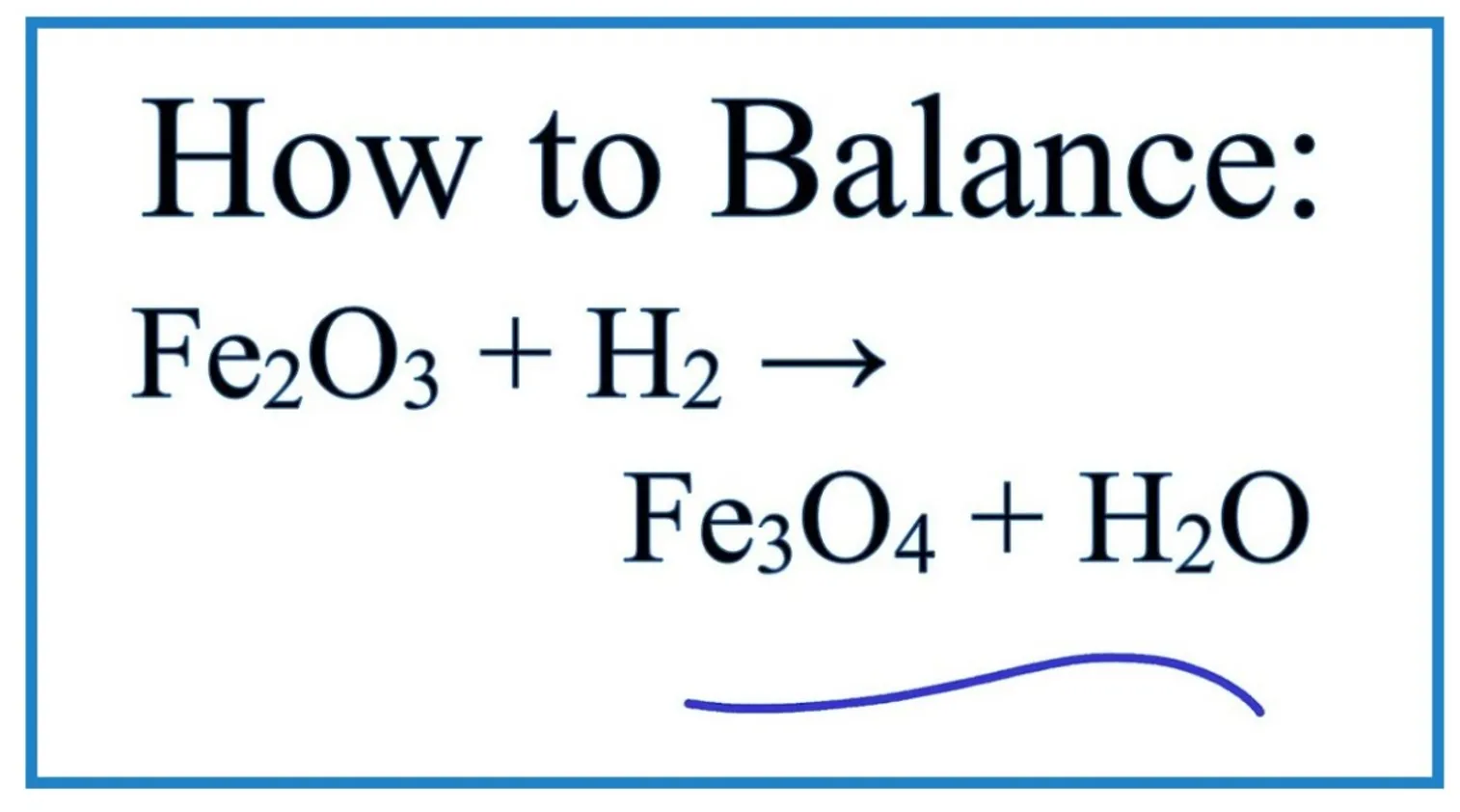 phản ứng fe3o4 h2 → fe h2o công thức quy trình và ứng dụng