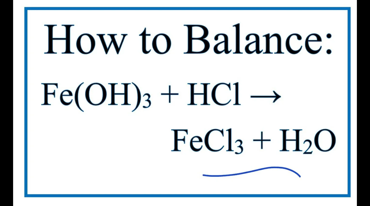 Phản ứng hoá học H2S + FeCl3 → S + FeCl2 + HCl